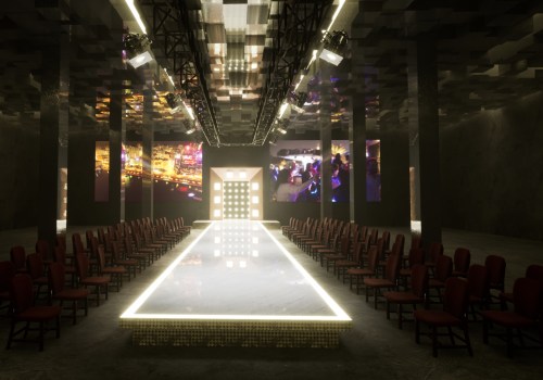 Are there any additional fees associated with using a stage or podium at the event venue?