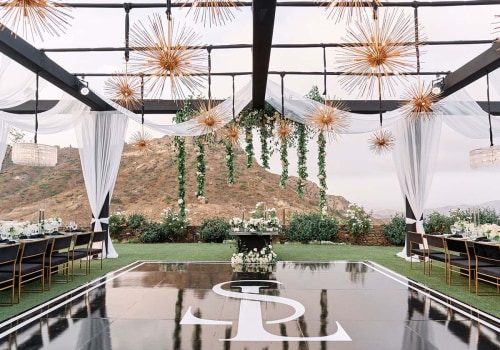 Are there any additional fees associated with bringing in outside decorations to the event venue?